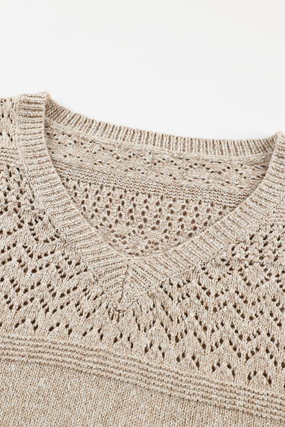 Sarah Eyelet Sweater