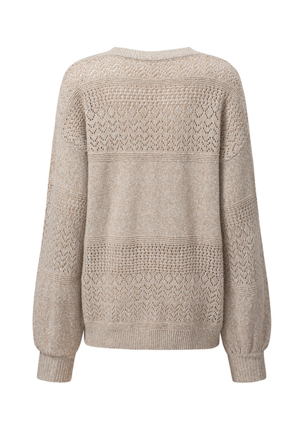 Sarah Eyelet Sweater