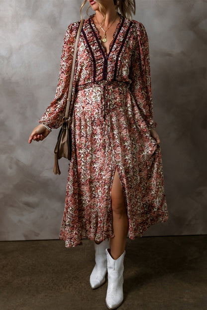 Jane Floral Midi Dress