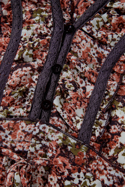 Jane Floral Midi Dress