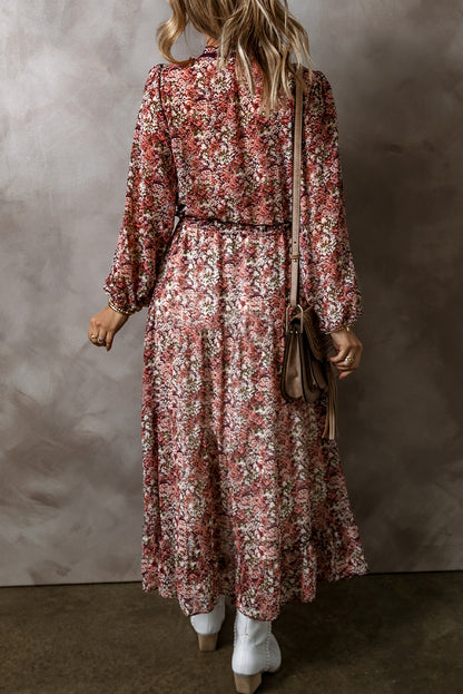 Jane Floral Midi Dress