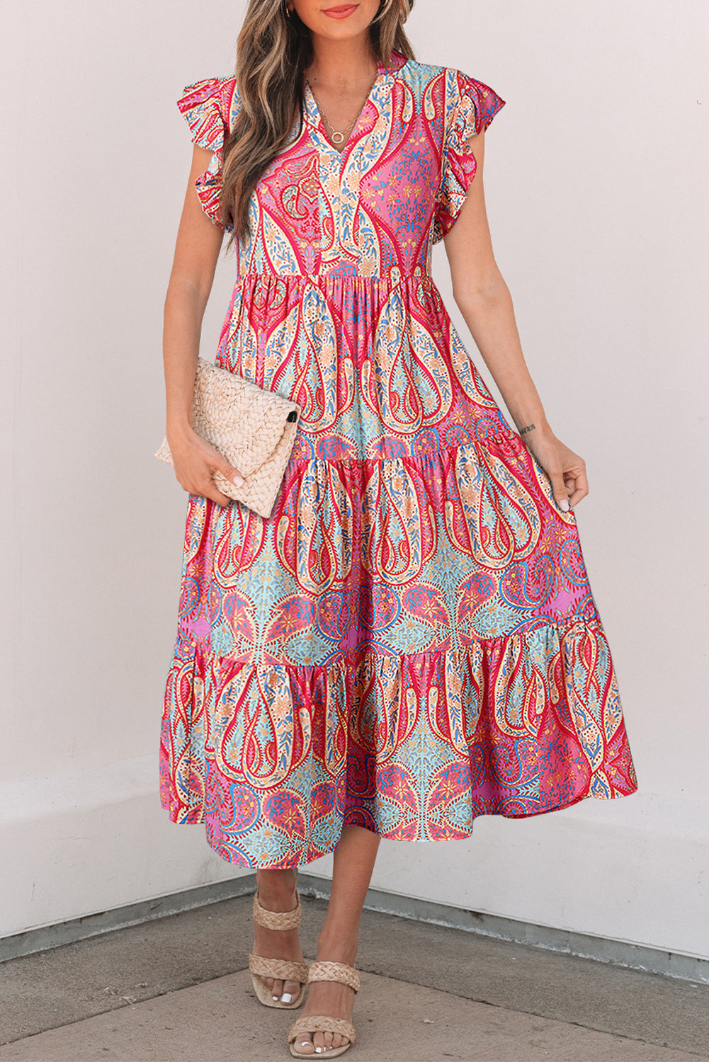 Rosie Paisley Dress