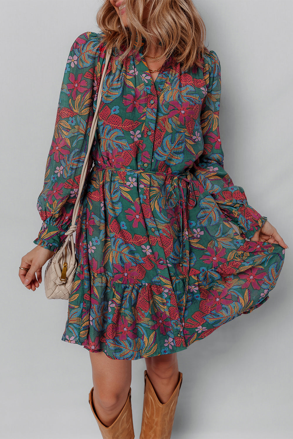 Jillian Paisley Dress