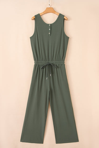 Vineyard Button Jumpsuit