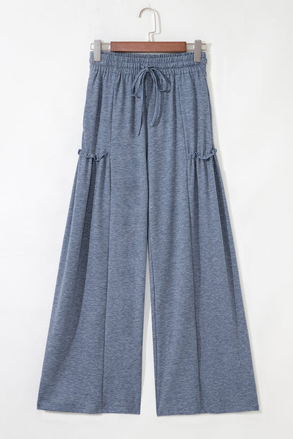 Helene Wide Leg Frill Pants
