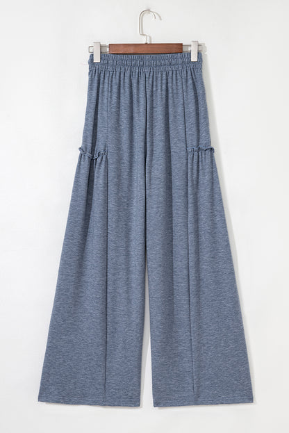 Helene Wide Leg Frill Pants