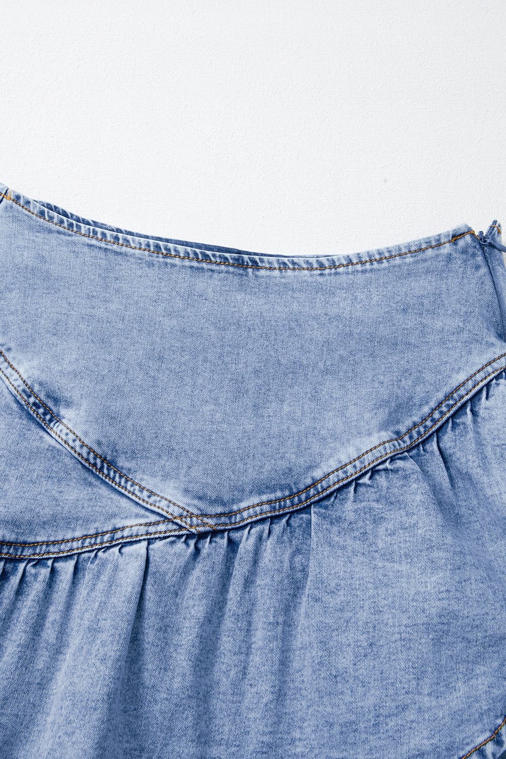 Taya Asymmetrical Denim Skirt