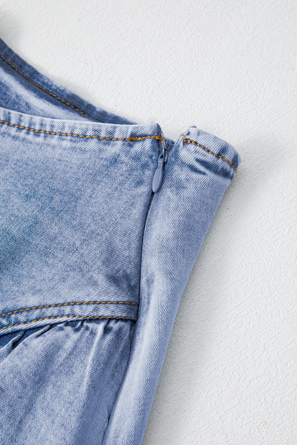 Taya Asymmetrical Denim Skirt
