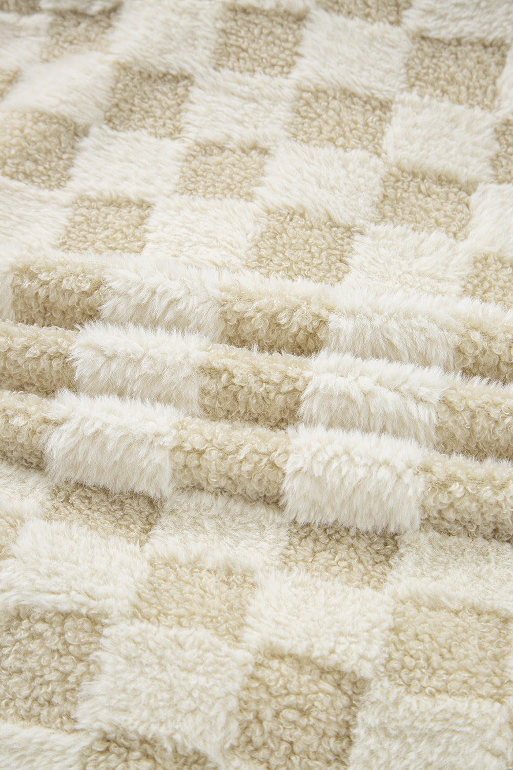 Chase Checkerboard Sherpa Vest