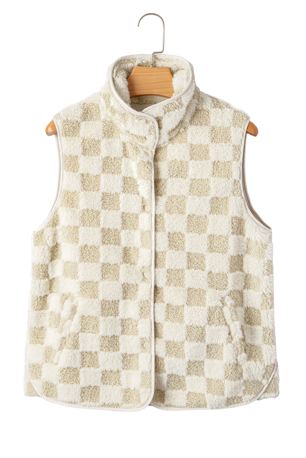 Chase Checkerboard Sherpa Vest