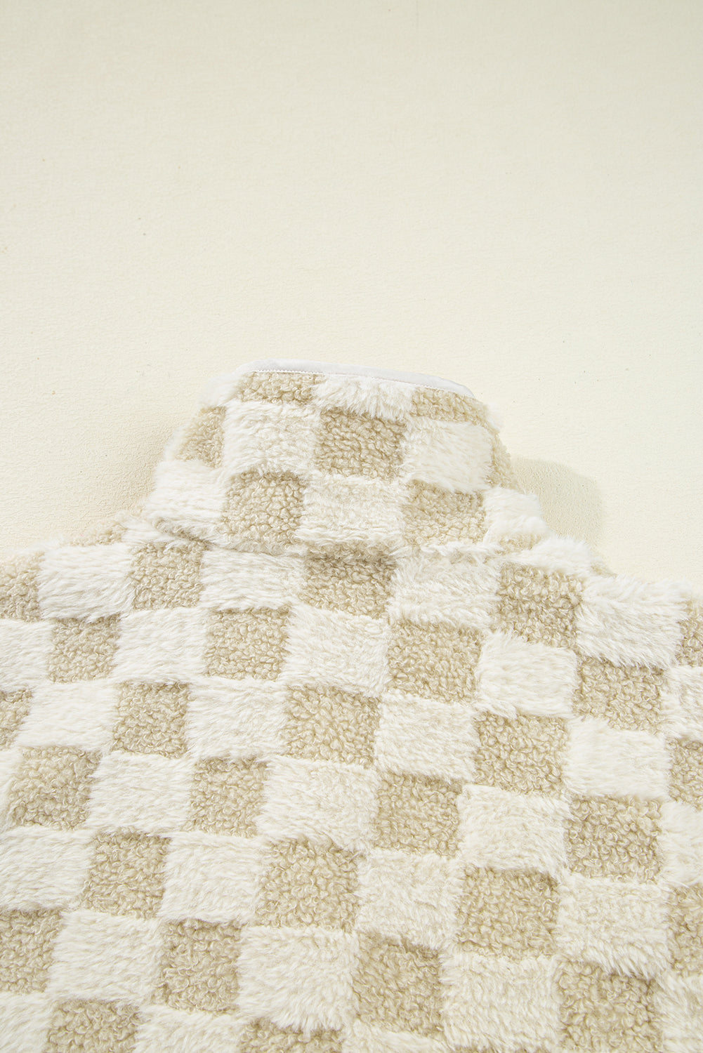 Chase Checkerboard Sherpa Vest