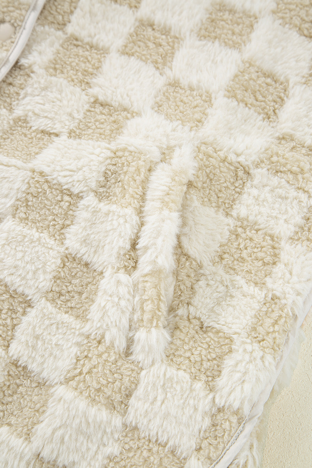 Chase Checkerboard Sherpa Vest
