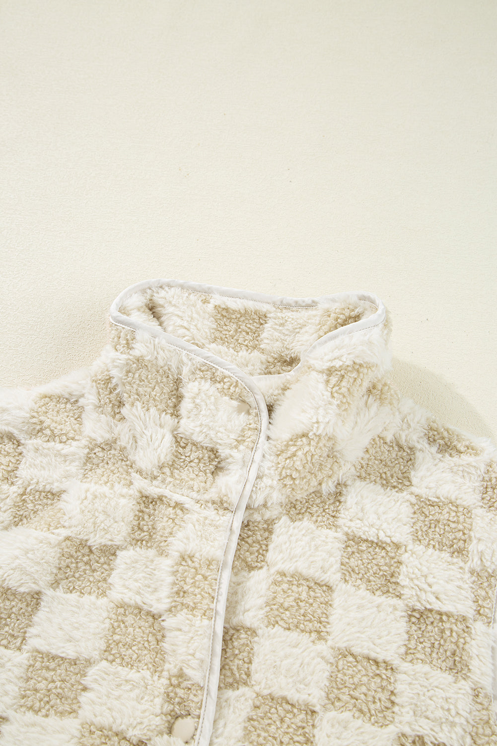 Chase Checkerboard Sherpa Vest