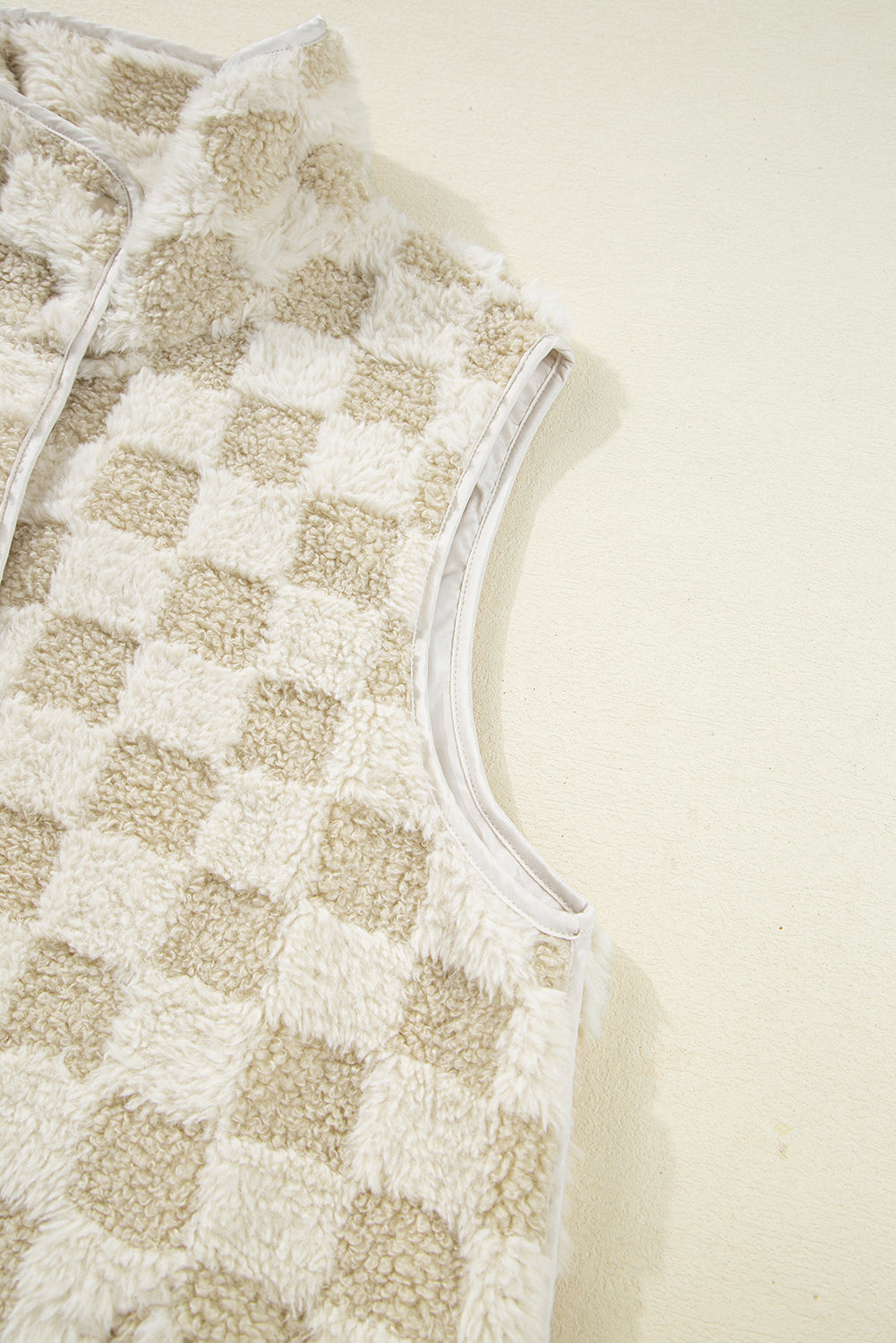 Chase Checkerboard Sherpa Vest