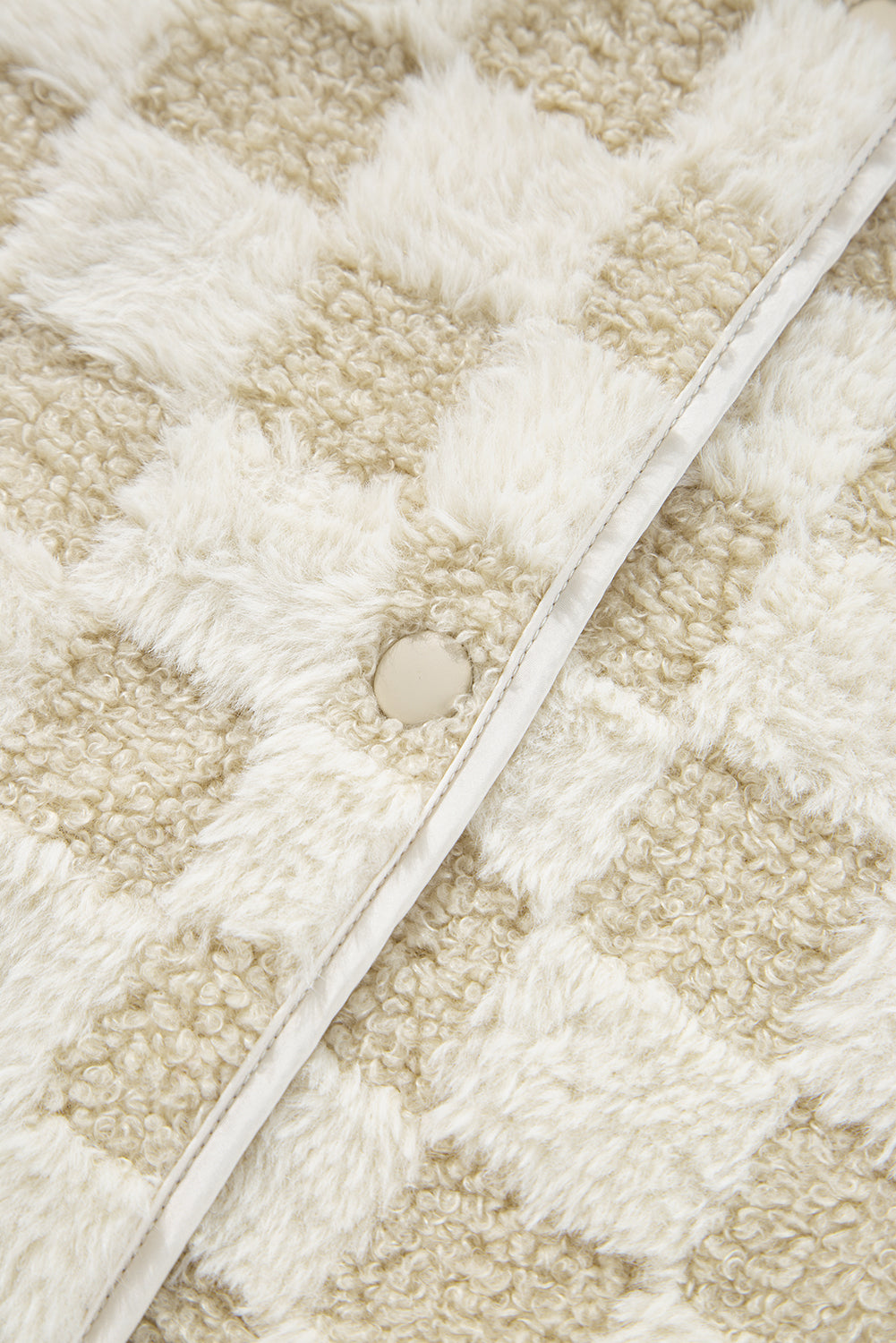 Chase Checkerboard Sherpa Vest