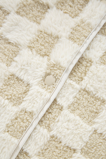 Chase Checkerboard Sherpa Vest