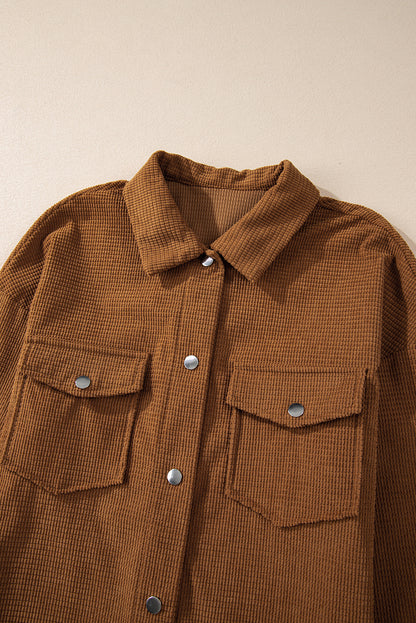 Audra Textured Shacket