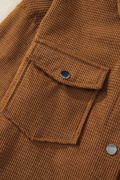 Audra Textured Shacket