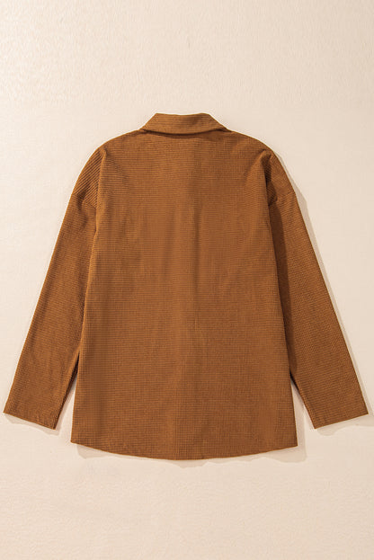 Audra Textured Shacket