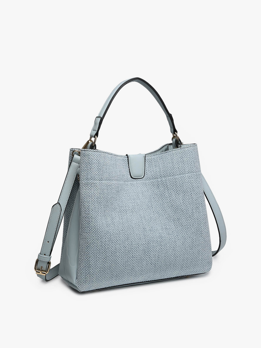 Tati Satchel w/ Shoulder Strap - Blue