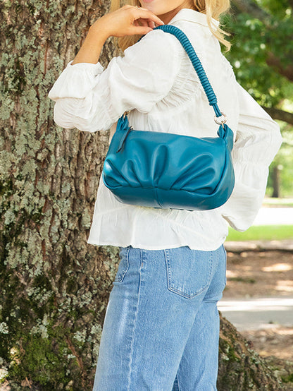Ophelia Ruched Shoulder Bag