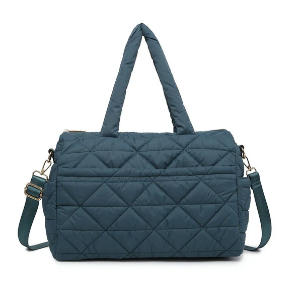 Billie Quilton Nylon Satchel