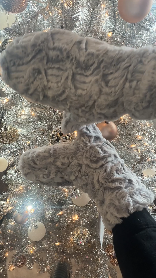 Steel Softswirl Mittens