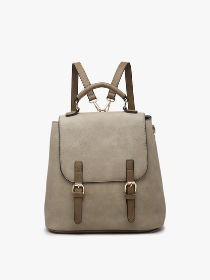 Brooks Leather Convertible Backpack - Ginger