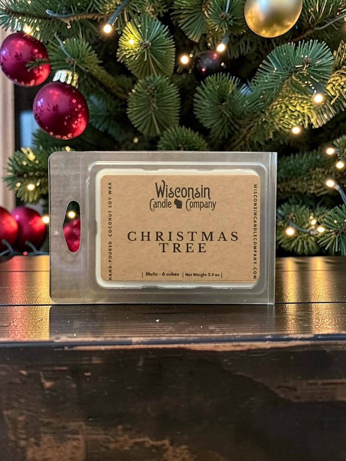 Christmas Tree Candle - 8 oz Jar