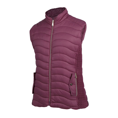 Leah Fur Lined Puffer Vest