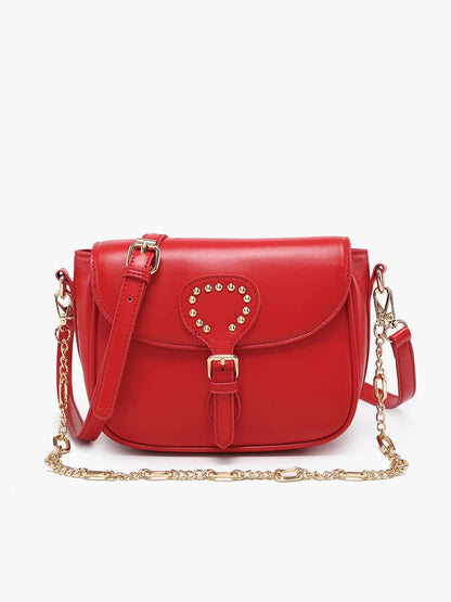 Athens Flapover Crossbody - Purple