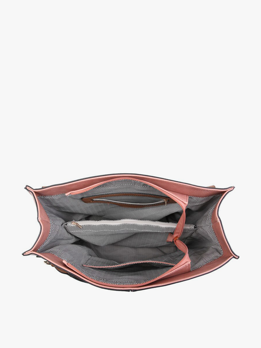 Connar Distressed Tote Bag - Black