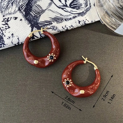Maria Hoop Earrings