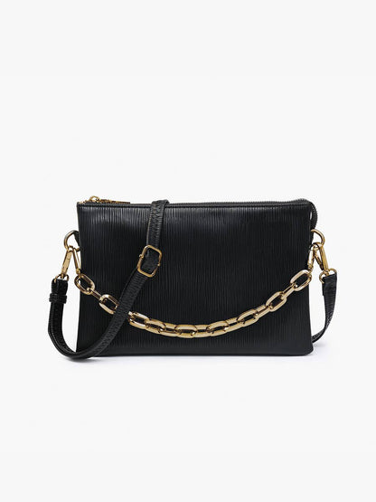 Izzy Textured Crossbody - Green
