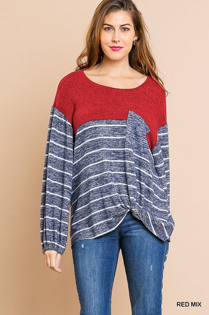 Elaine Striped Tee