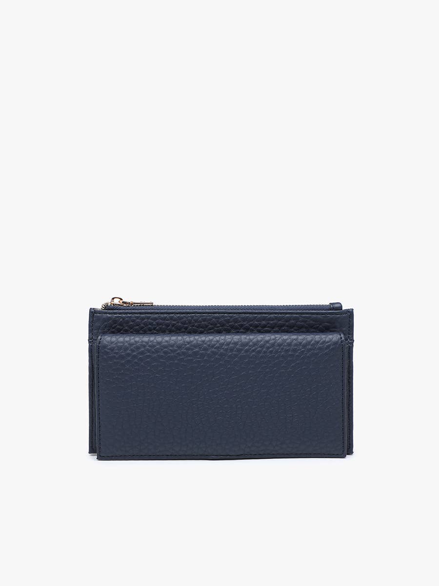 Teagan Multi-Compartment Wallet - Navy