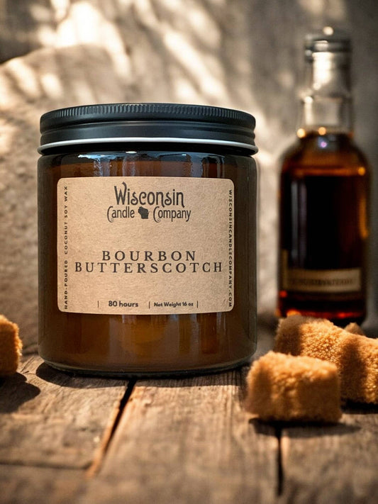 Bourbon Butterscotch: 16 oz Jar