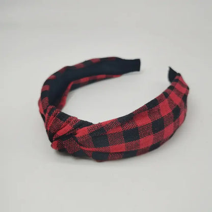 Greta Plaid Headband