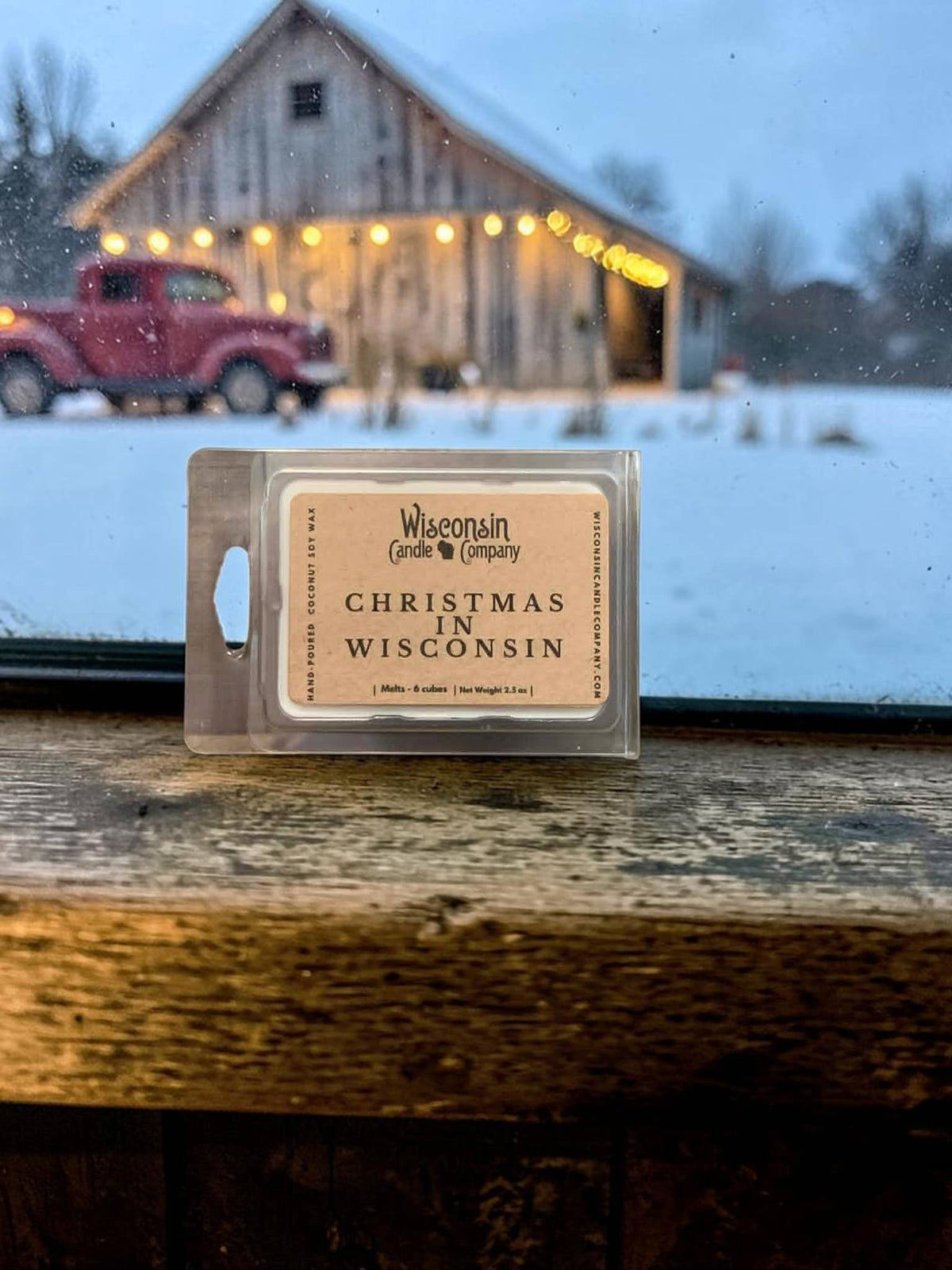 Christmas in Wisconsin Candle - 16 oz Jar