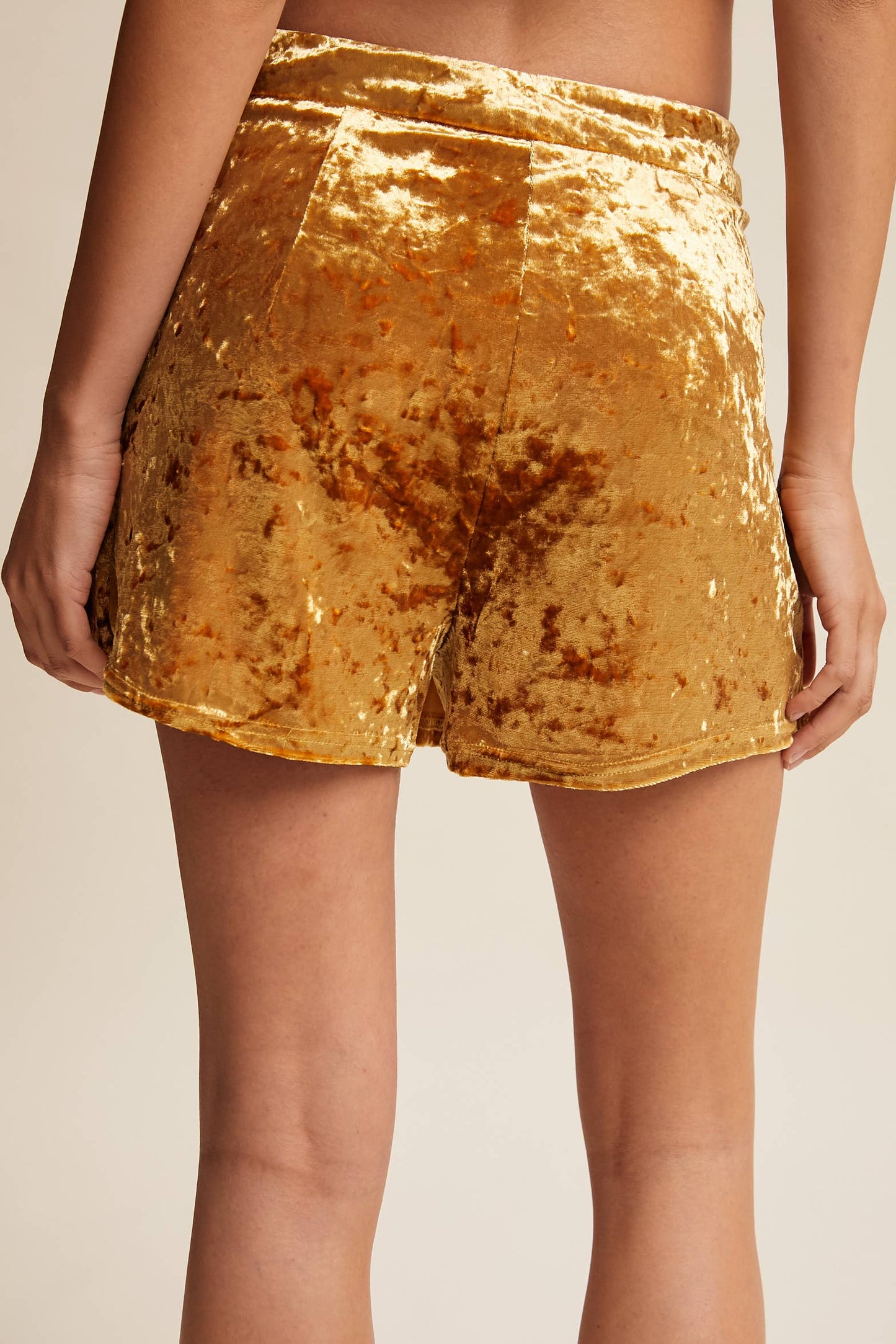 Velvet Wrap Skort