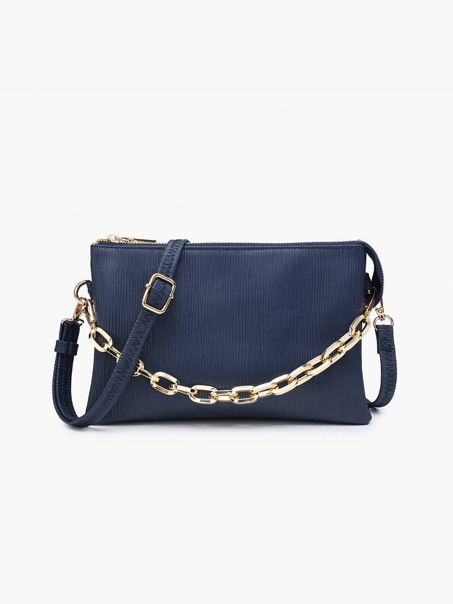 Izzy Textured Crossbody - Red