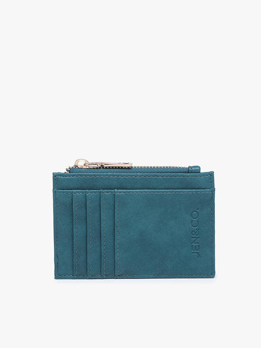 Sia RFID Card Holder Wallet - Peacock