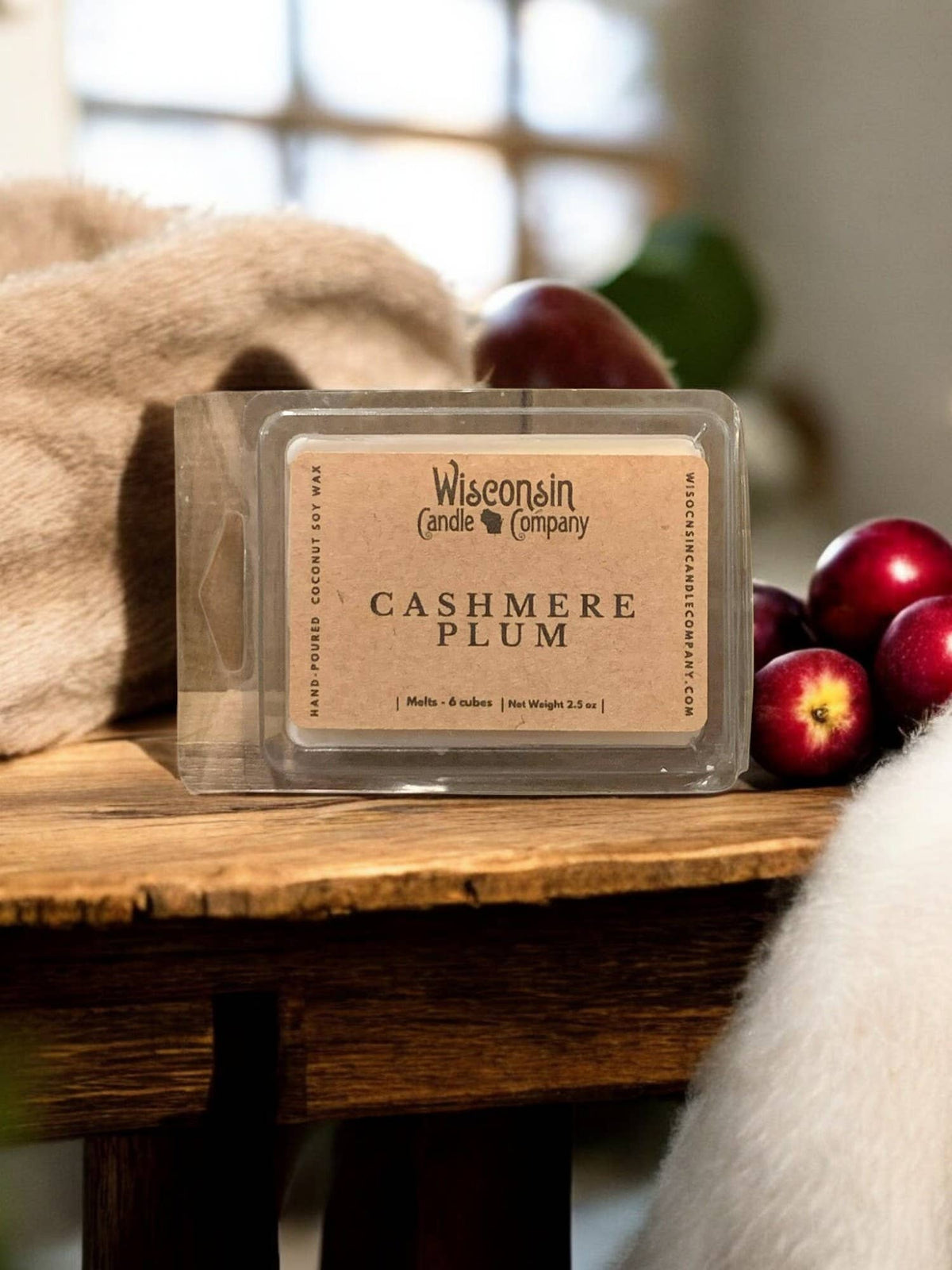 Cashmere Plum Candle - 8 oz Jar