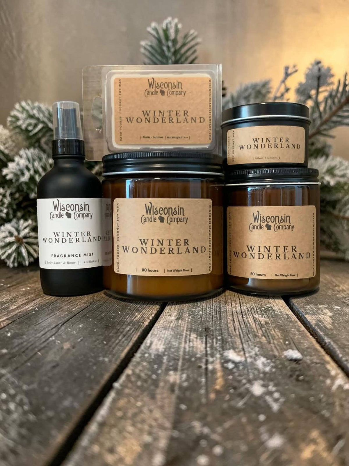 Winter Wonderland Candle - 4 oz Tin