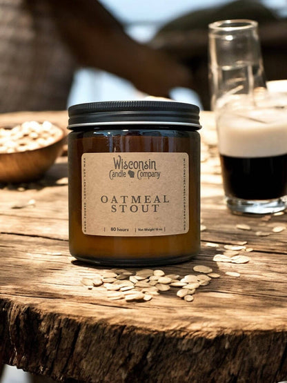 Oatmeal Stout Candle - 16 oz Jar
