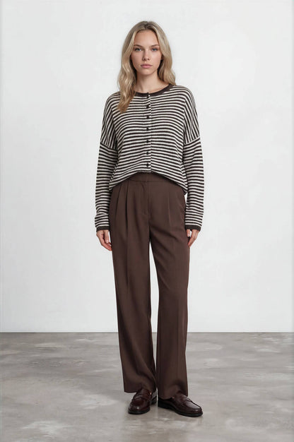 Mara Striped Cardigan