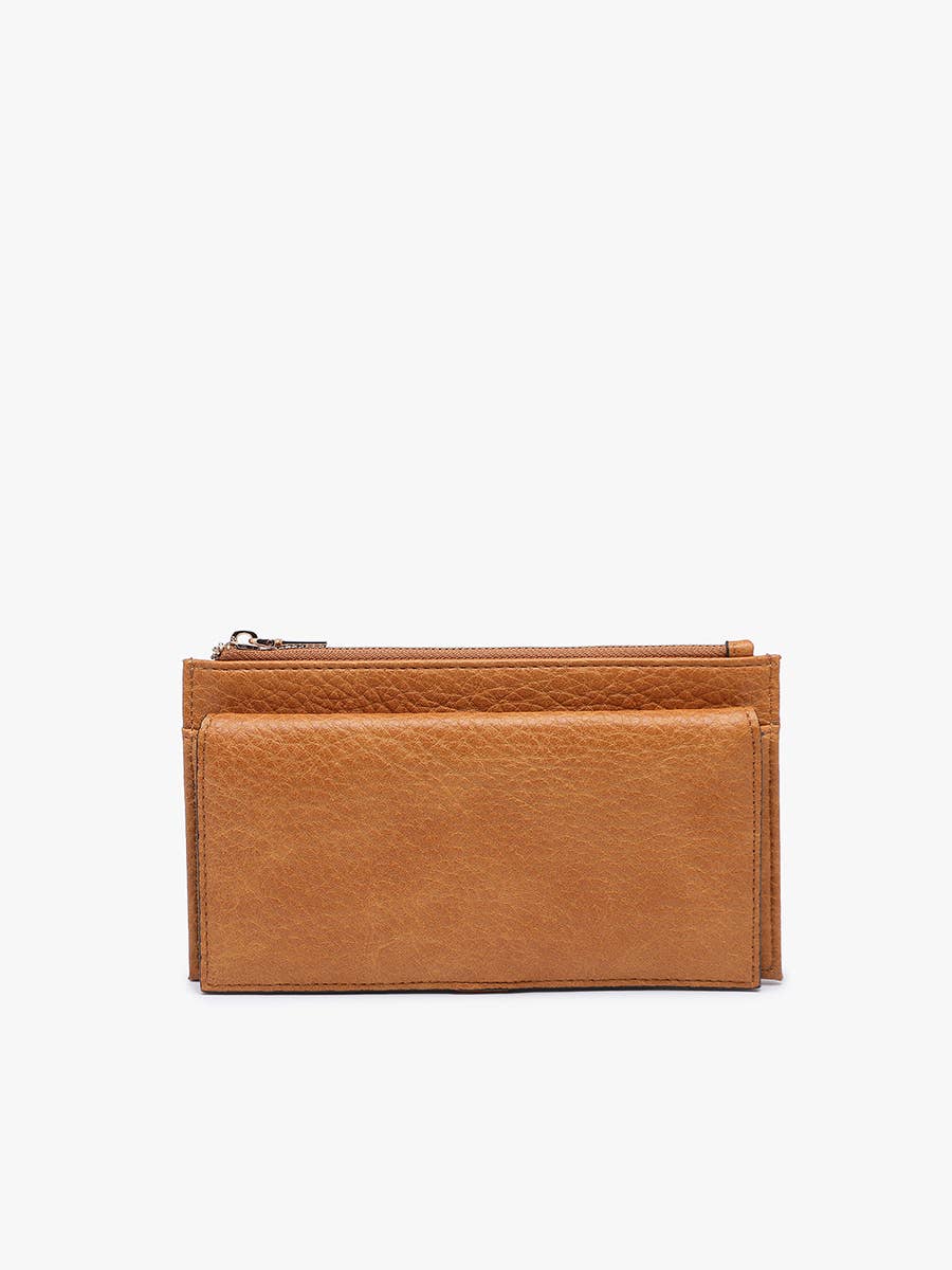 Teagan Multi-Compartment Wallet - Olive