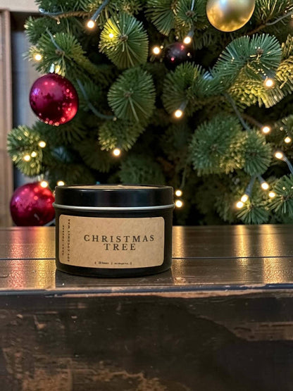 Christmas Tree Candle - 8 oz Jar