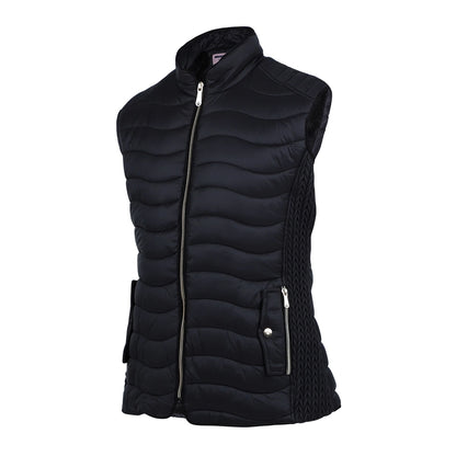 Leah Fur Lined Puffer Vest