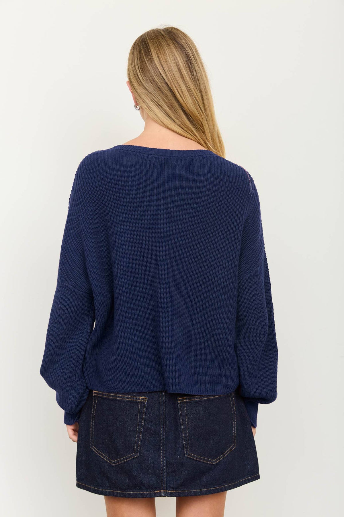 Xena Knit Pocket Sweater
